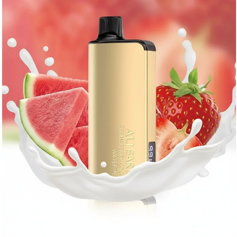 Alibarbar Ingot 9000 Strawberry Coconut Watermelon